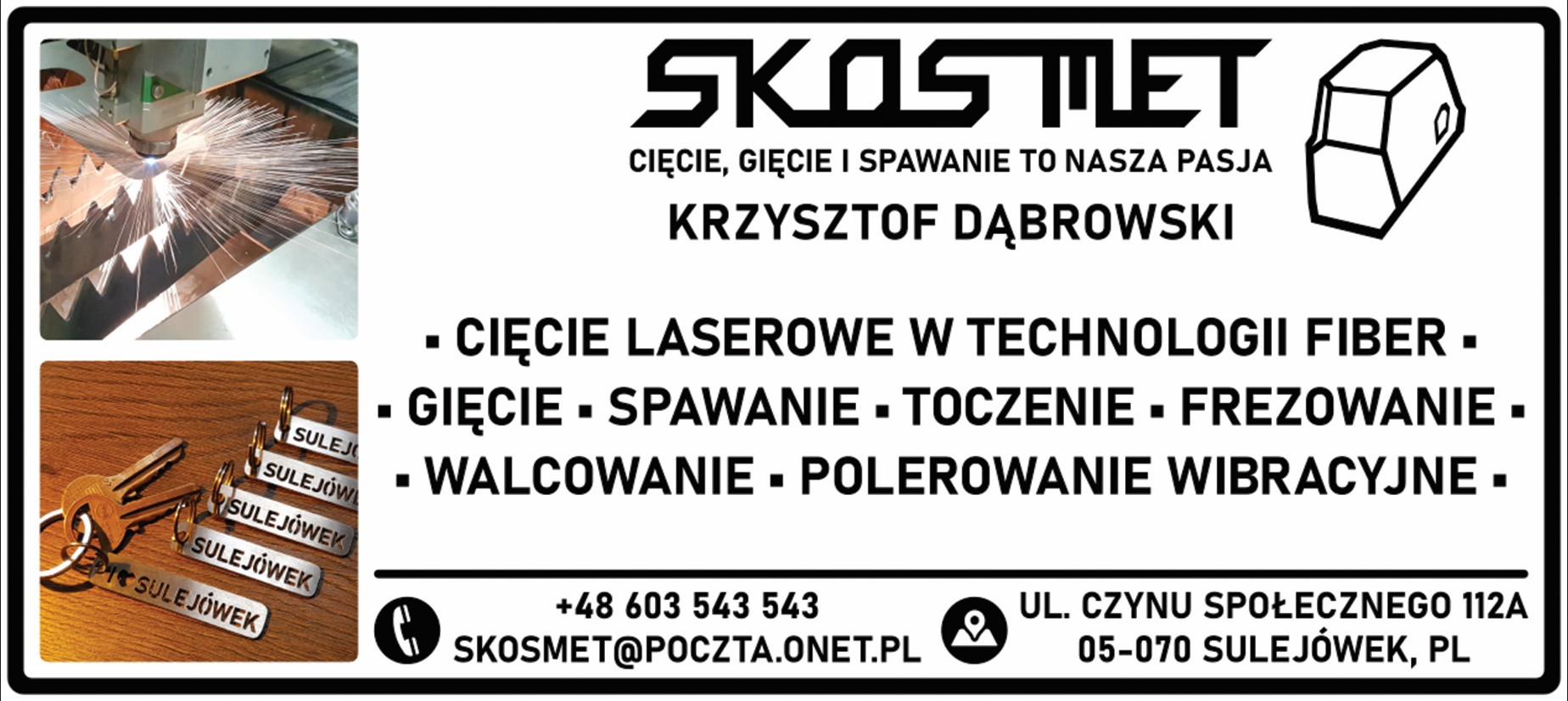cięcie laserem MIŃSK MAZOWIECKI